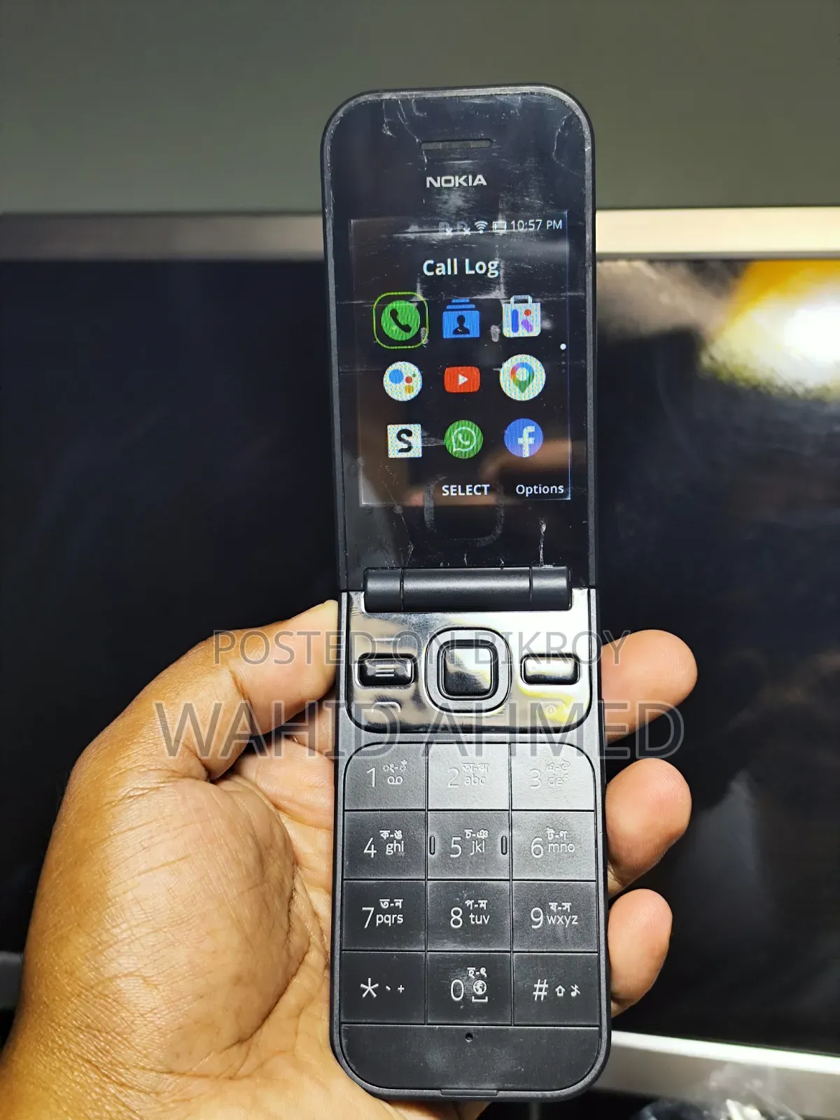 Nokia 2720 Flip 512 GB Silver