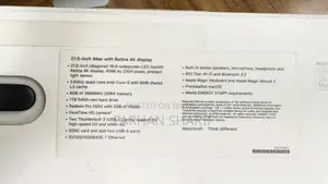 Desktop Computer Apple iMac M1 8GB Intel Core i3 SSD 512GB