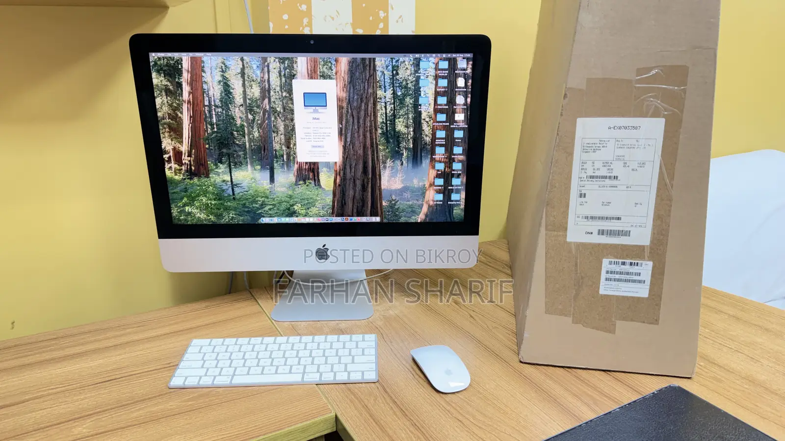 Desktop Computer Apple iMac M1 8GB Intel Core i3 SSD 512GB