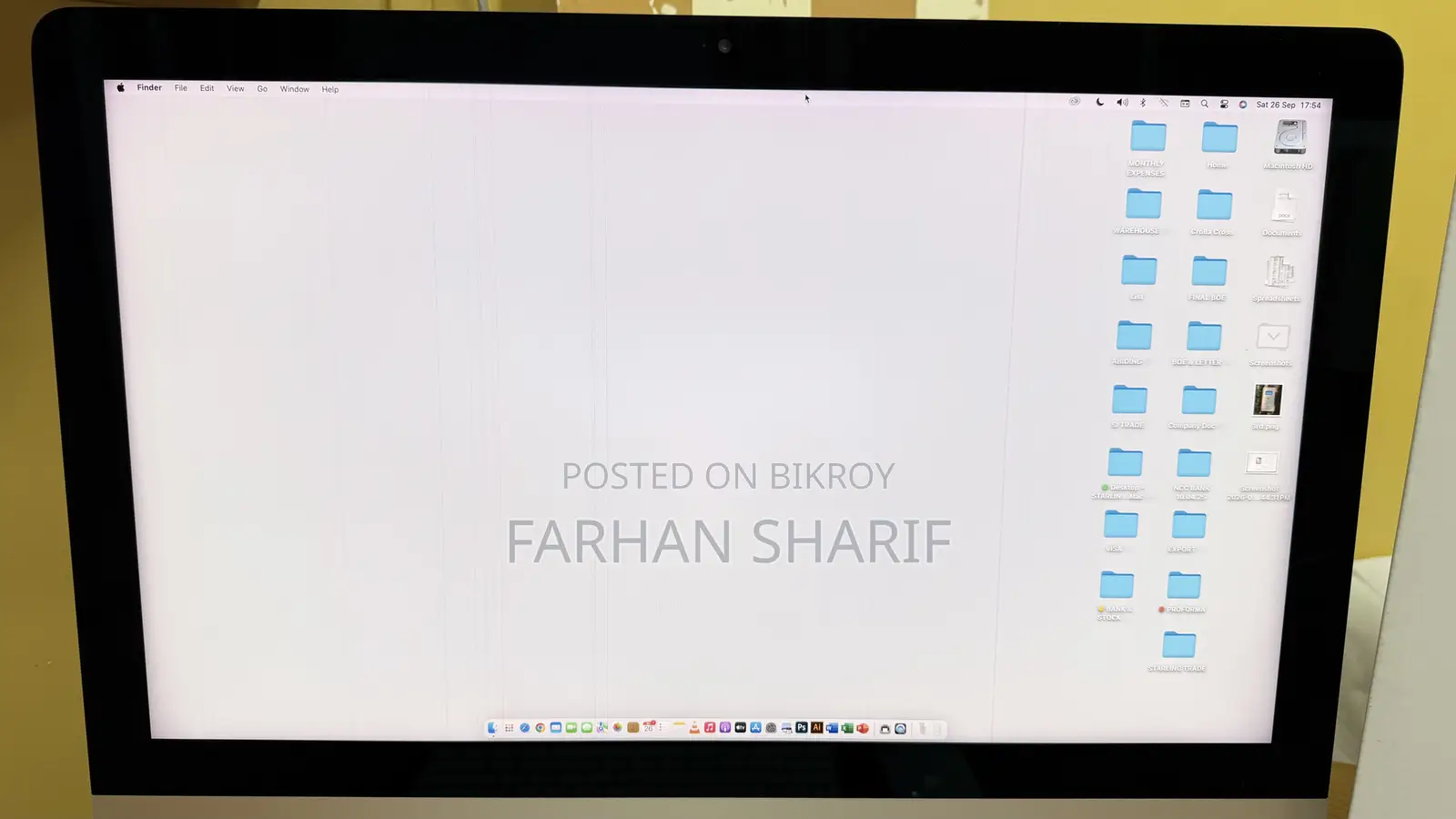 Desktop Computer Apple iMac M1 8GB Intel Core i3 SSD 512GB