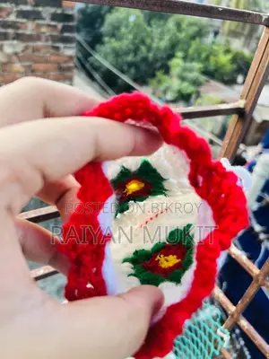 Hand Made Crochet Mini Pouch Bag