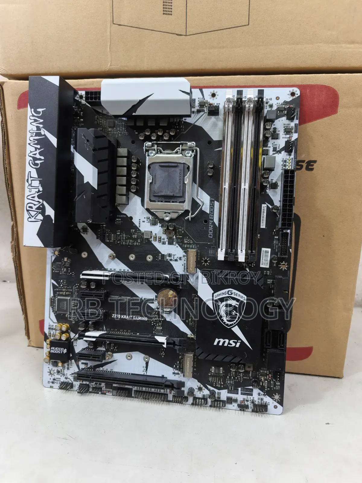 Msi Z270 Krait Gaming Motherboard 6th & 7th Gen