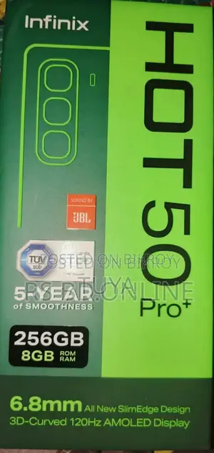Infinix Hot 50 Pro+ 4G 256 GB Black
