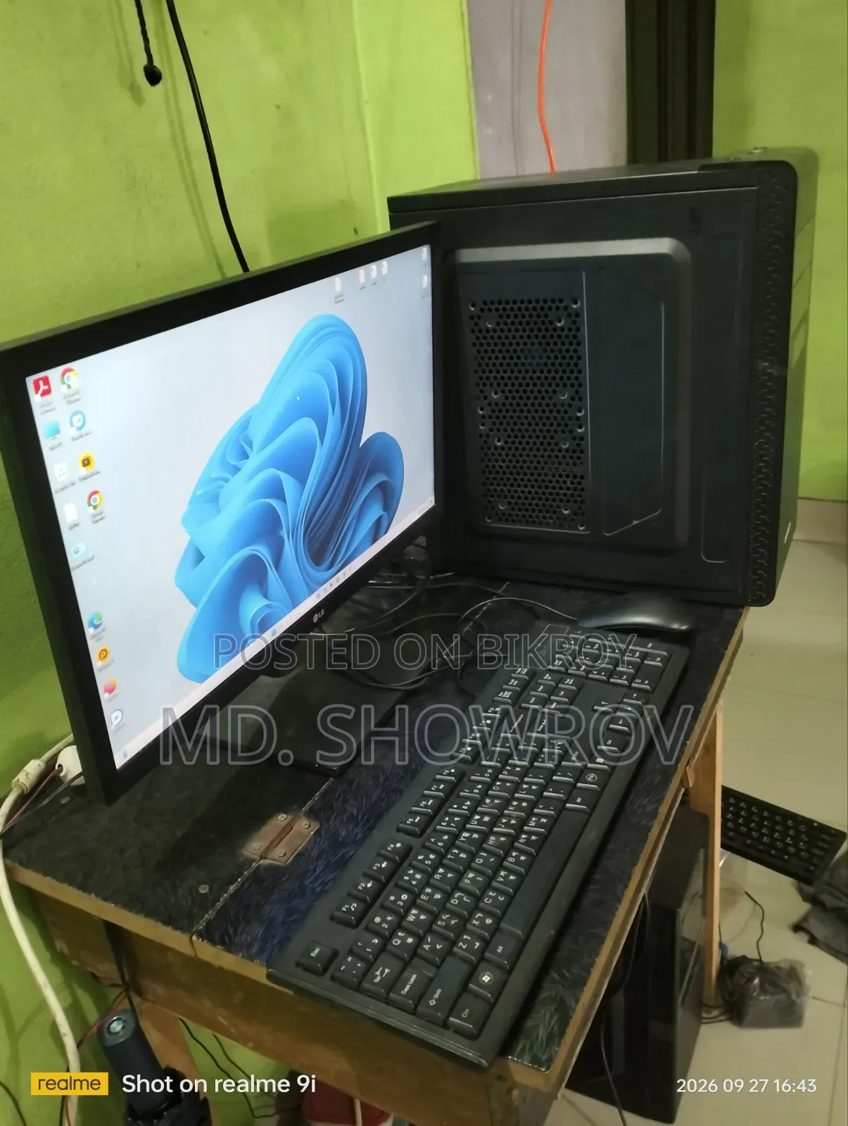 Desktop Computer MSI 8GB Intel Core i5 HDD 500GB