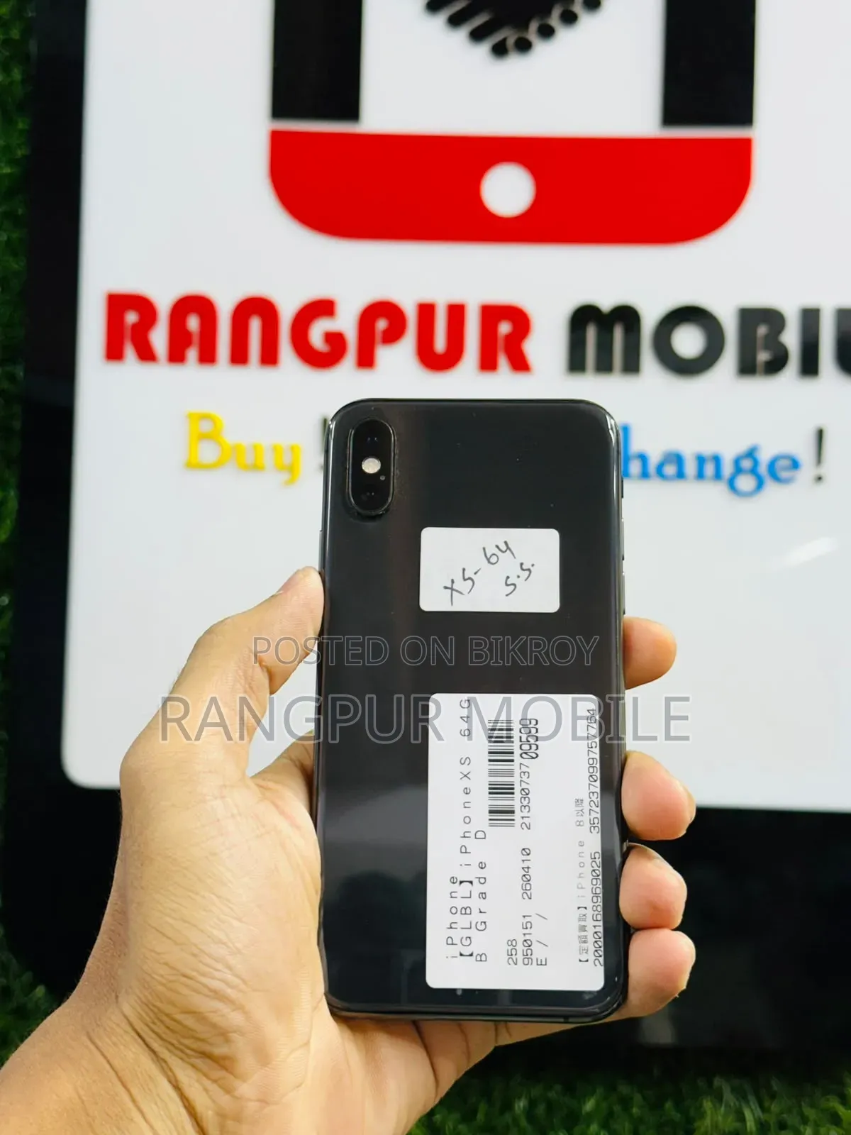 Apple iPhone XS 64 GB Black