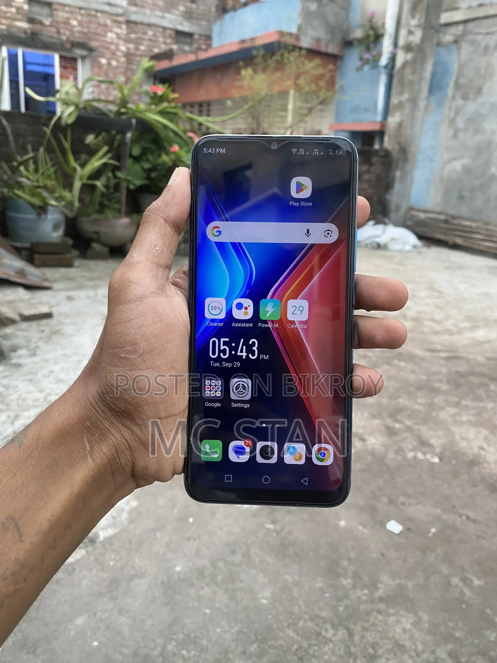 Infinix Hot 11 Play 64 GB Green