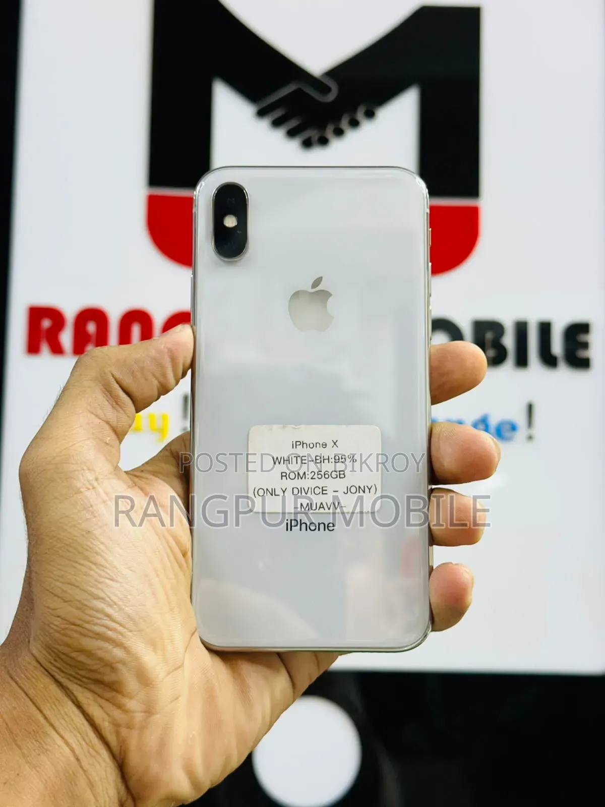 Apple iPhone X 256 GB White