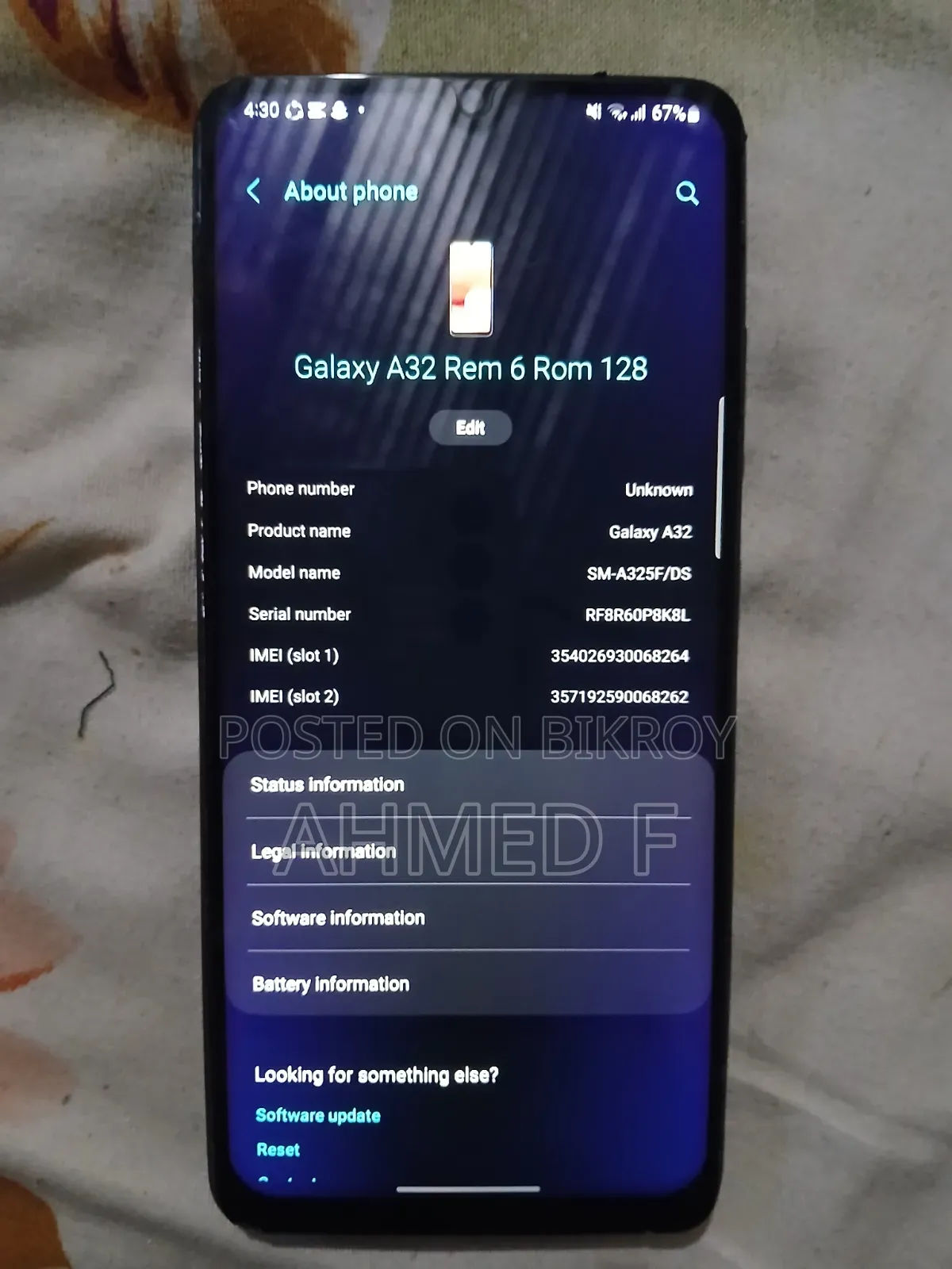 Samsung Galaxy A32 128 GB Purple