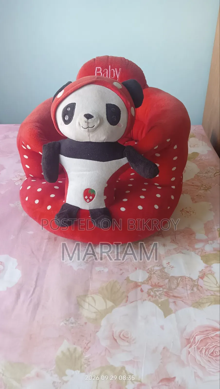 Panda Baby Sofa Chair