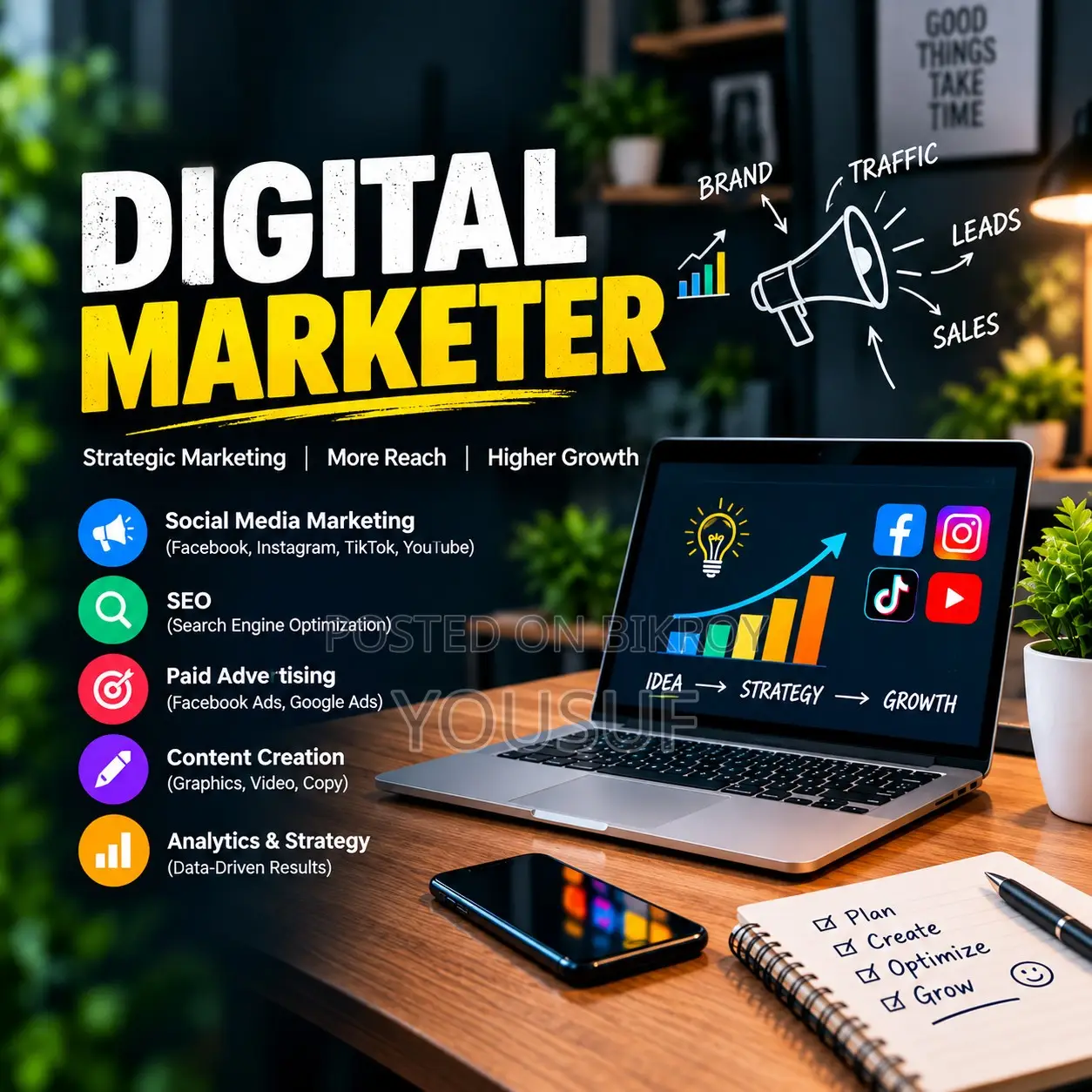 A Digital Marketer Is Needed.