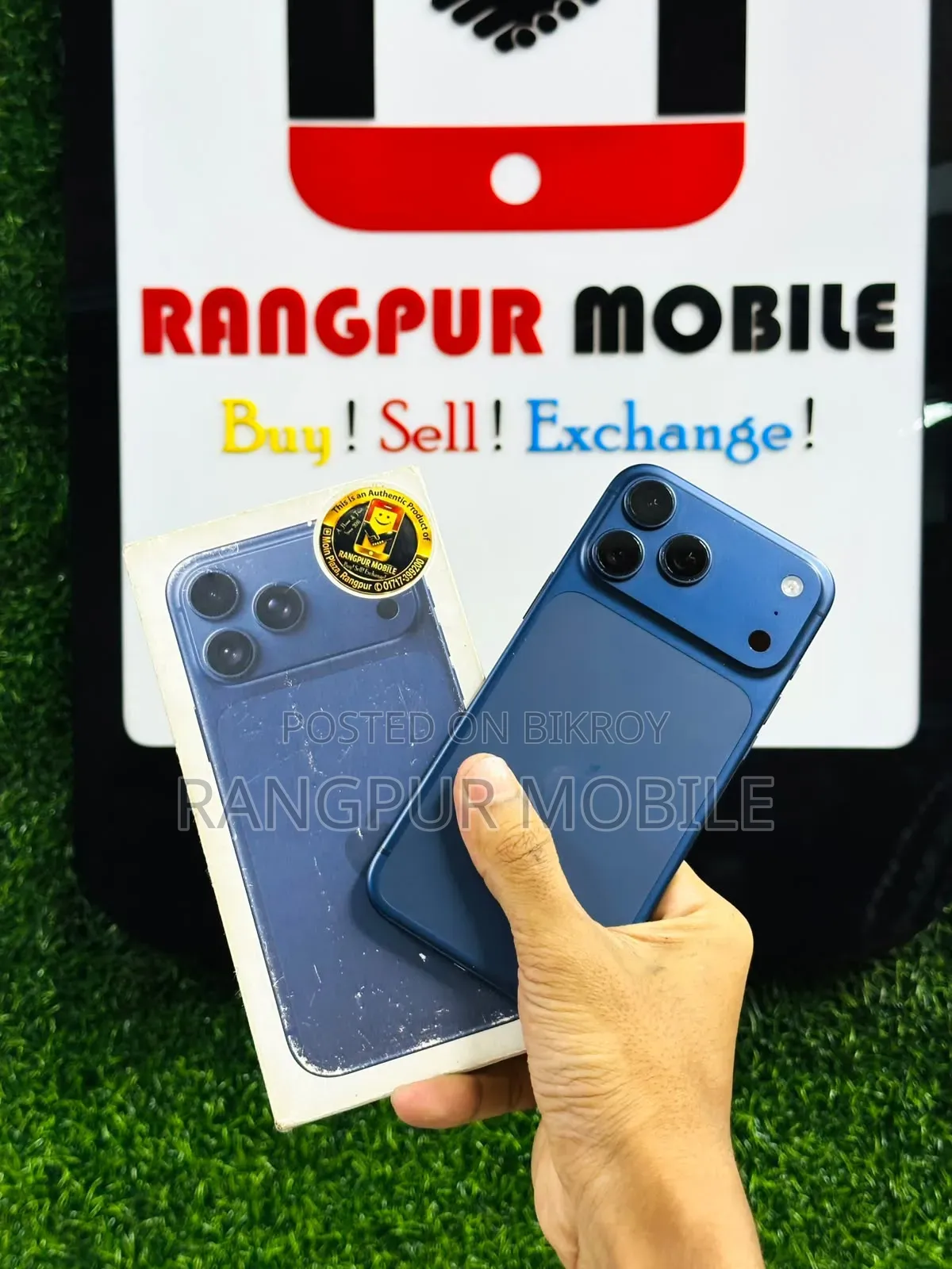অ্যাপল আইফোন ১৭ প্রো ম্যাক্স ২৫৬ জিবি নীল