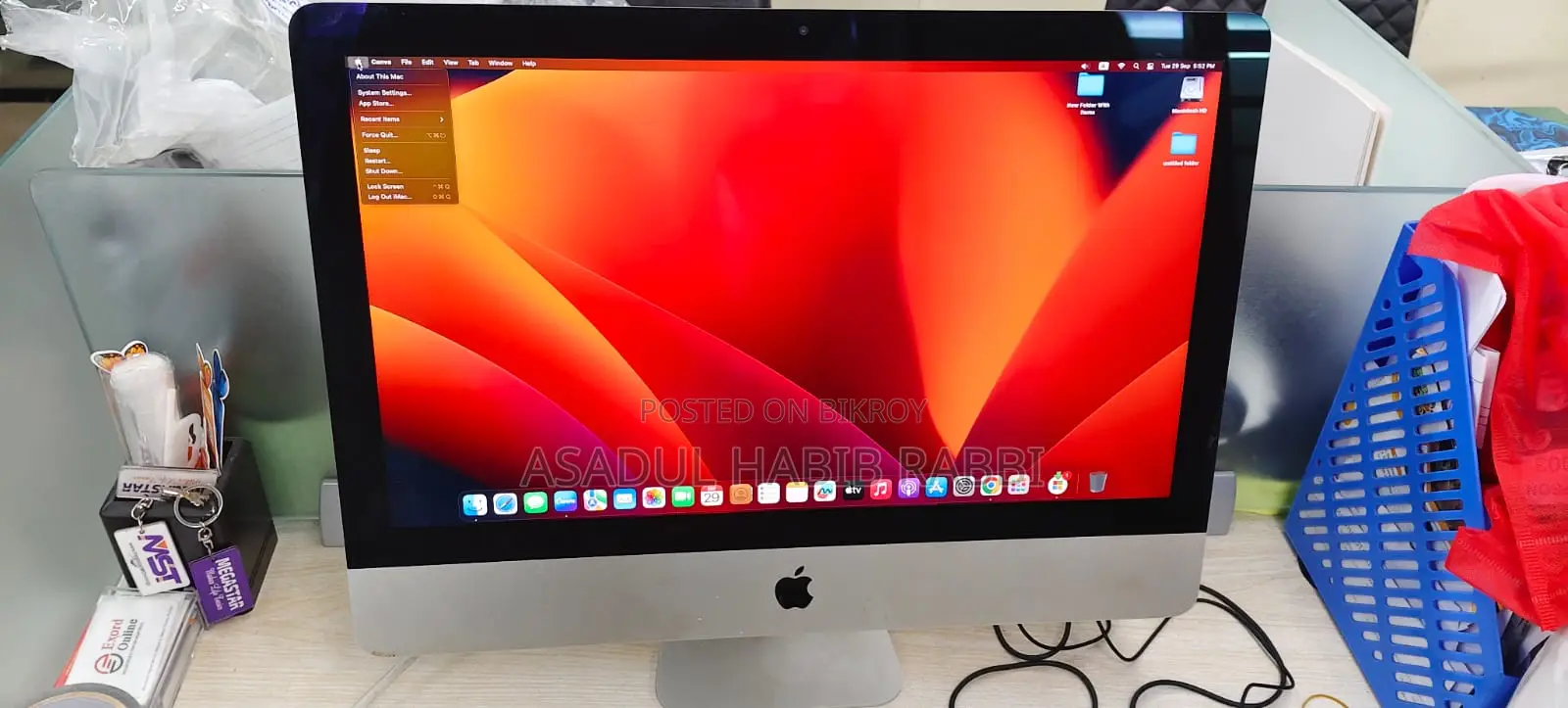 Desktop Computer Apple iMac 8GB Intel Core i5 HDD+SSD 1T