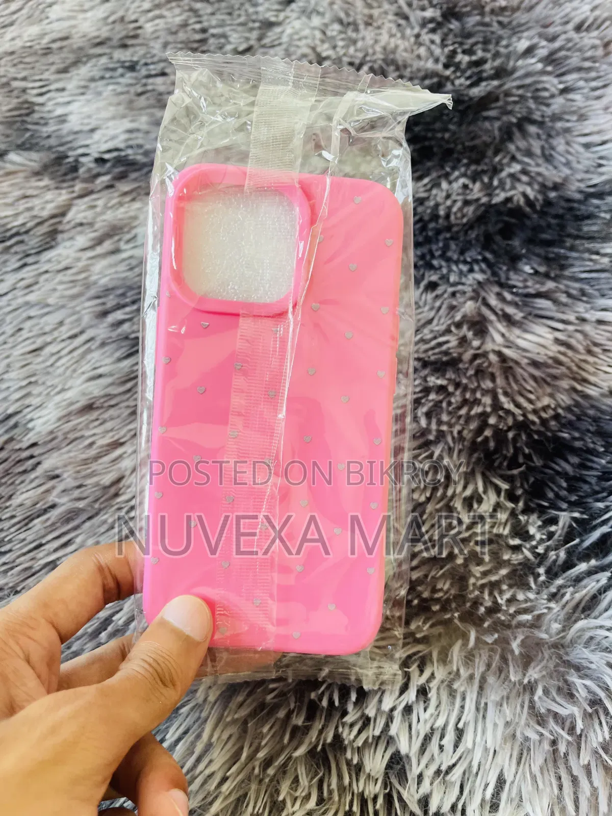Premium iPhone Silicone Cover - Pink