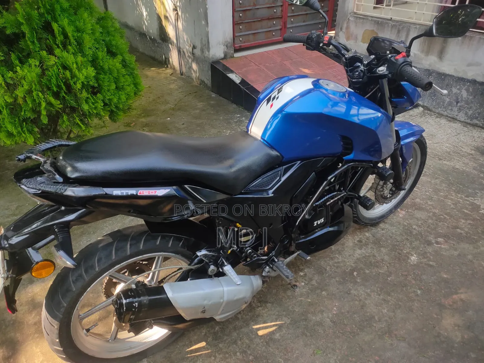 টিভিএস আপাচে ১৬০ ৪ভি ২০২১ ব্লু