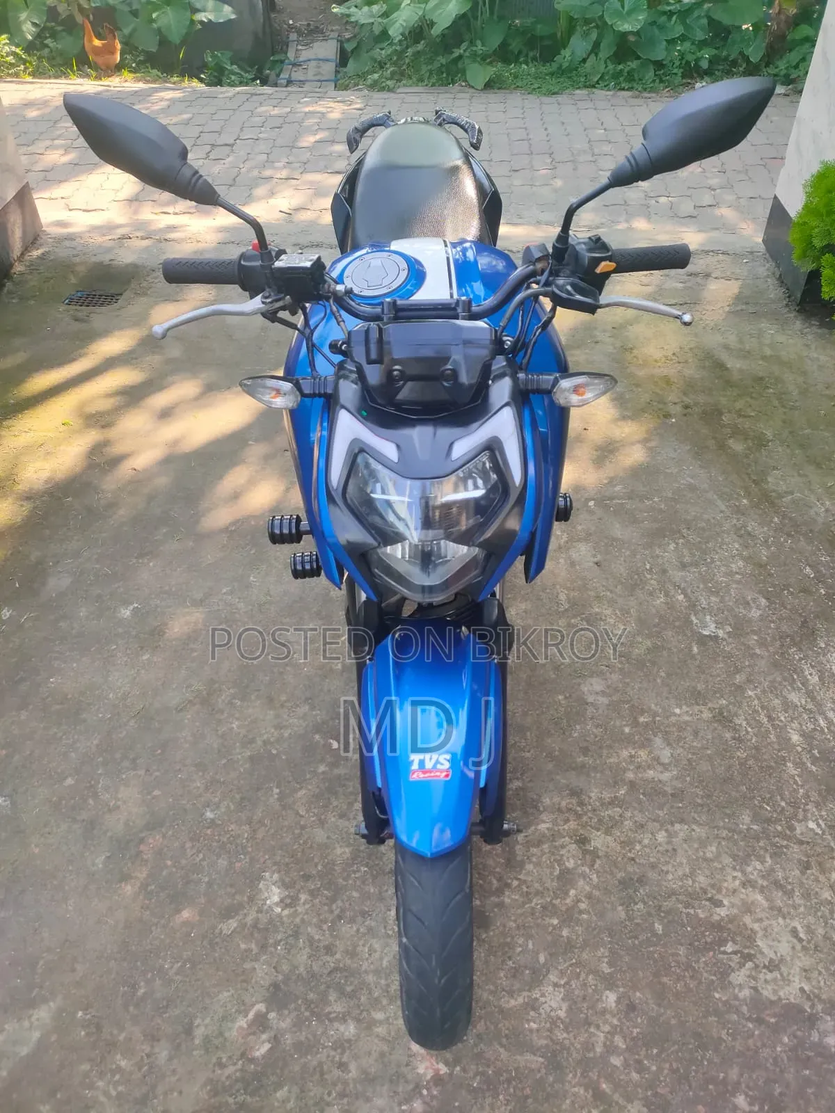 টিভিএস আপাচে ১৬০ ৪ভি ২০২১ ব্লু