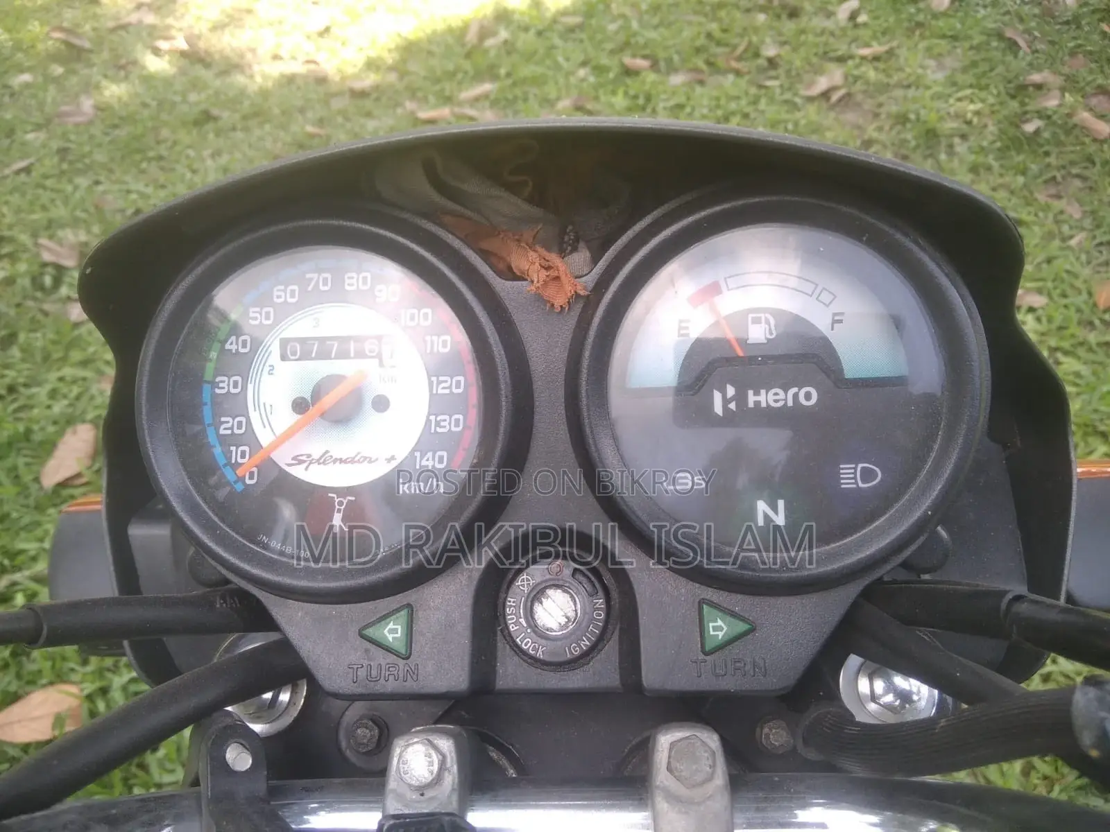Hero Splendor Plus 2025 Gray