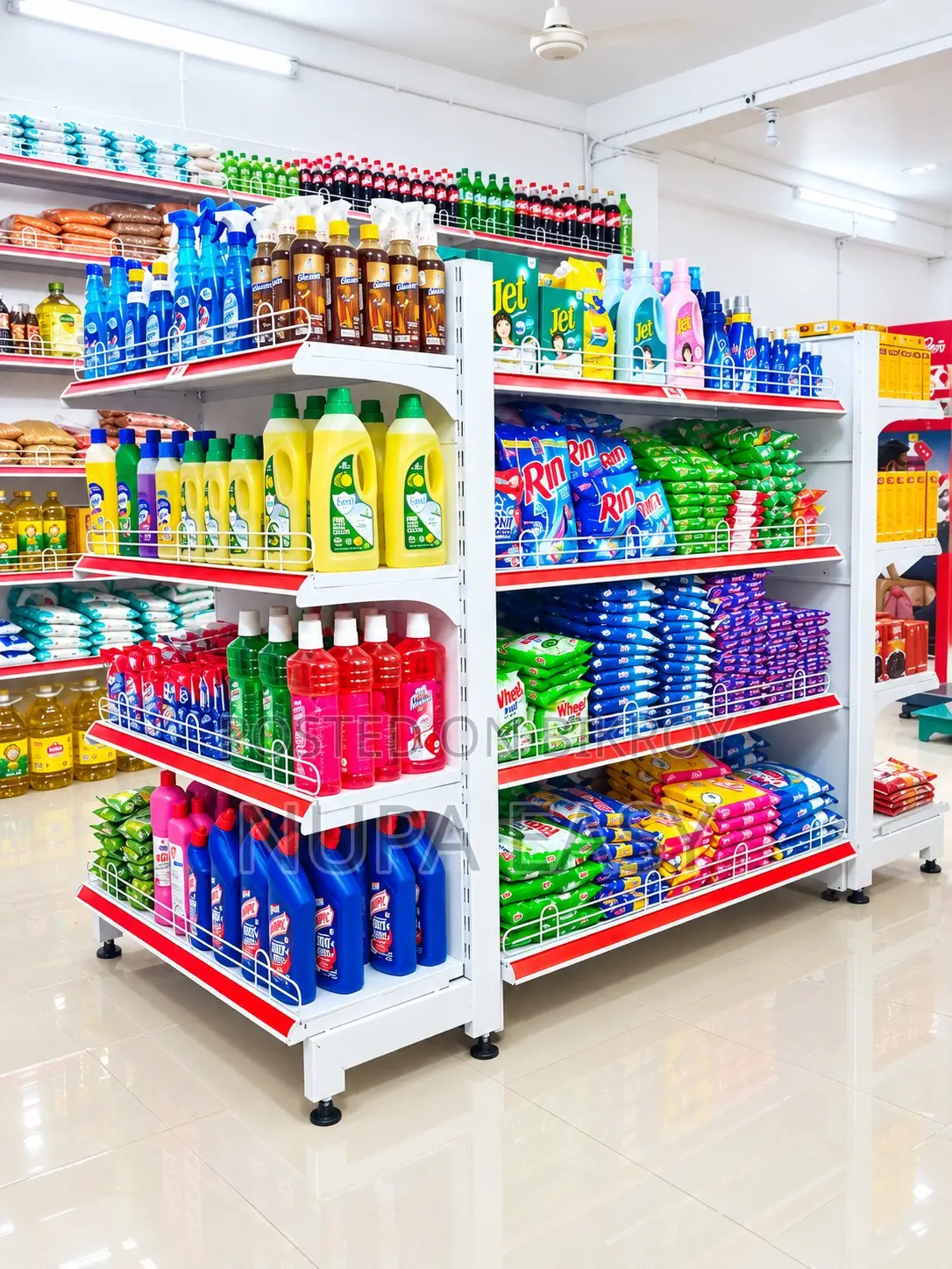 Supermarket End Gondola Double Side Gondola Rack