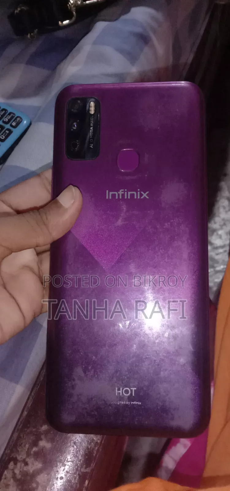 ইনফিনিক্স হট ৯ প্লে ৩২ জিবি পার্পল