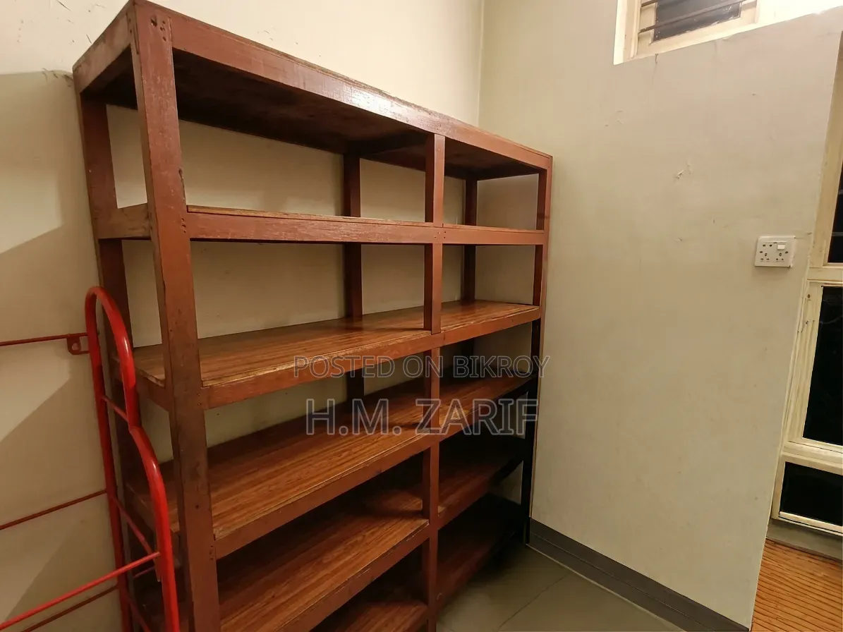 5-Tier Sturdy Wooden Kitchen Shelf / Rack for Sale