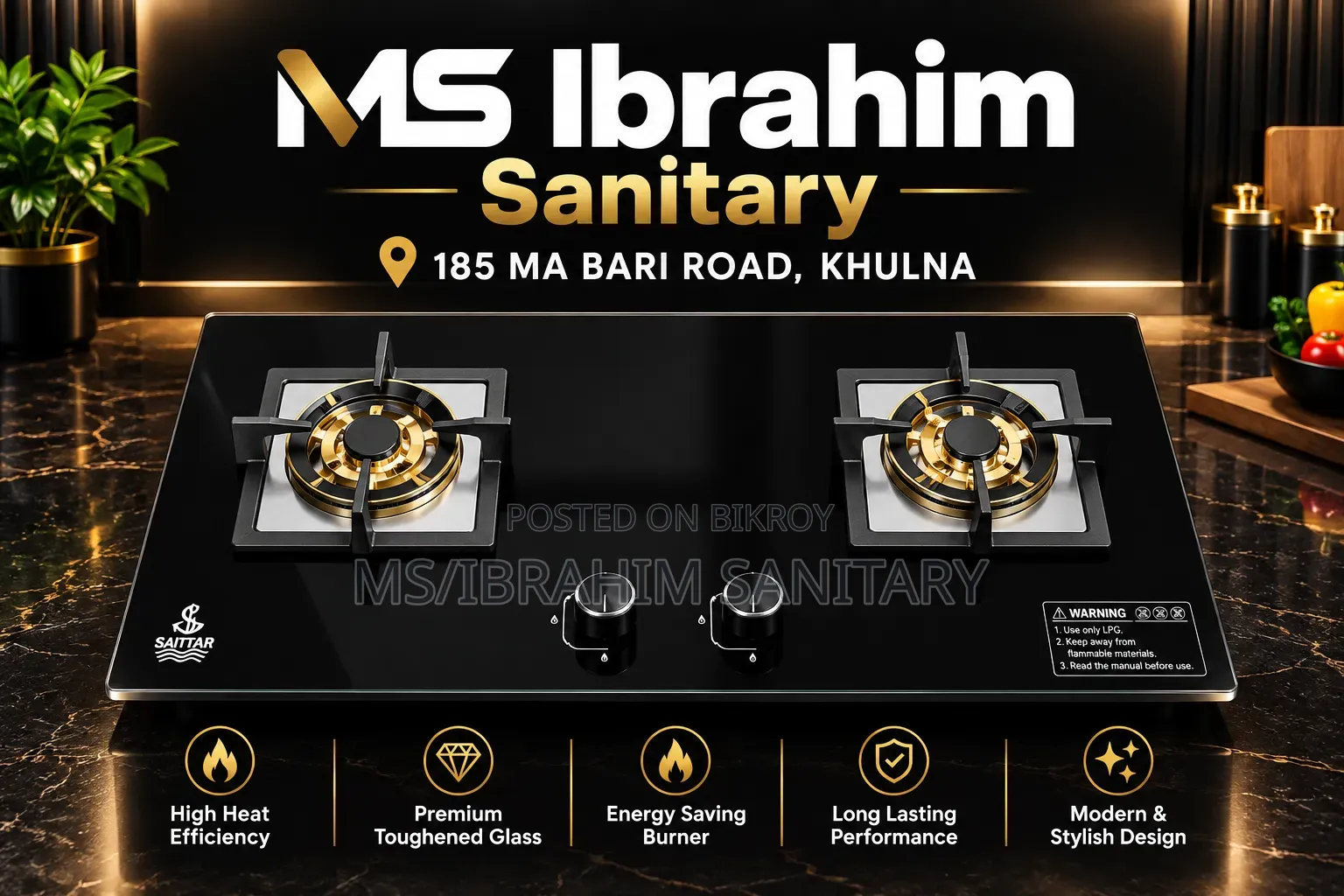 Sattar Matal Premium 2 Burner
