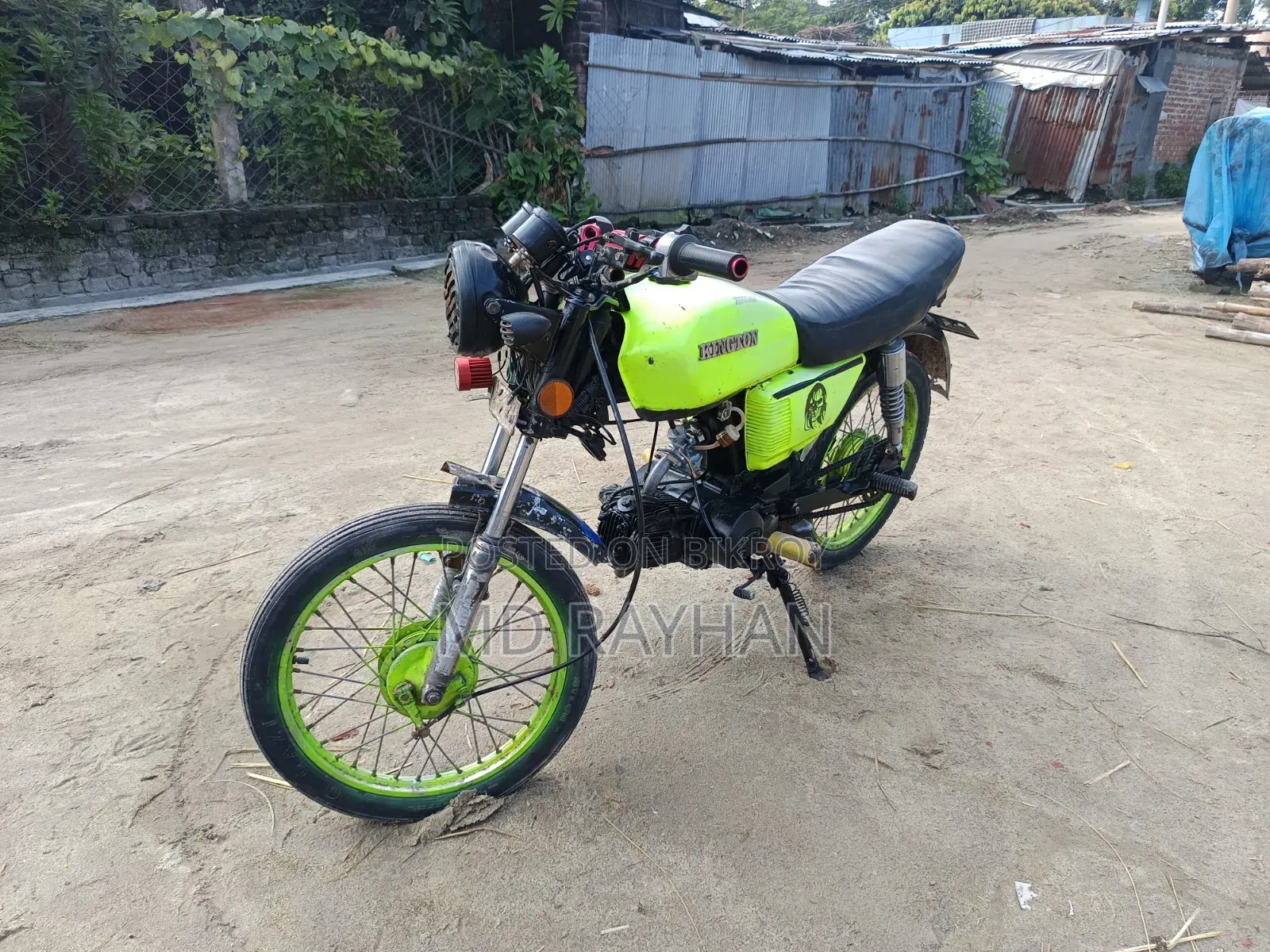 মোটরসাইকেল ২০১০ সবুজ