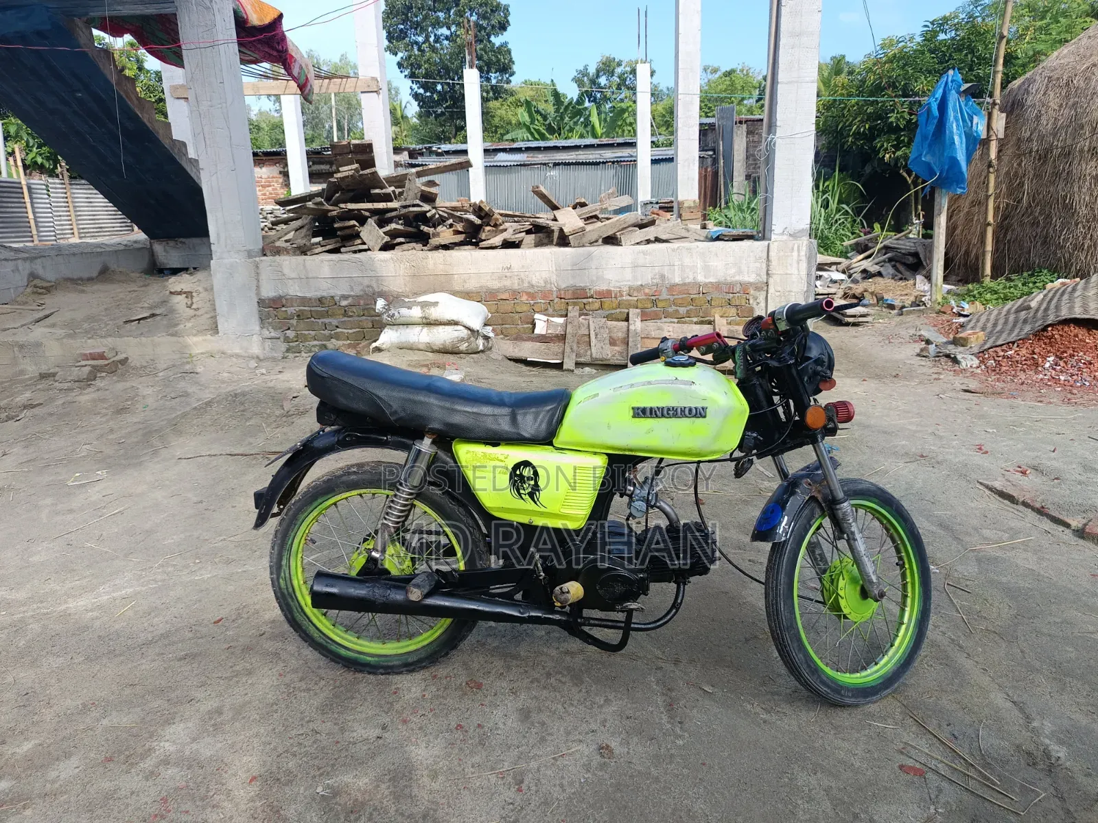 মোটরসাইকেল ২০১০ সবুজ
