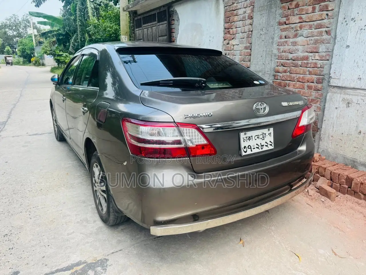 Toyota Premio 1.5 Front Wheel Drive 2010 Gray