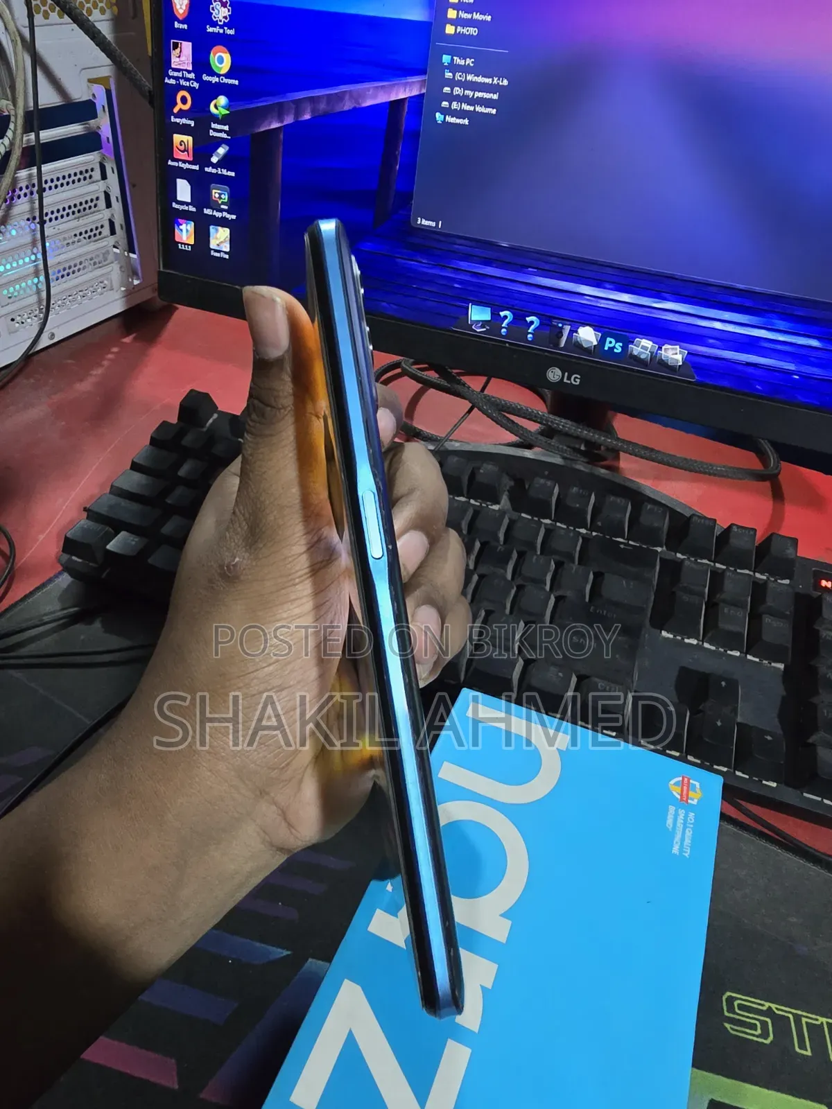 রিয়েলমি ৫ ৬৪ জিবি ব্লু