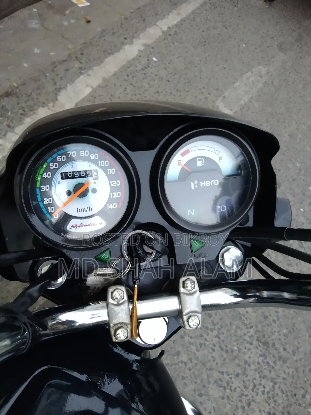 Hero Splendor Plus 2019 Black