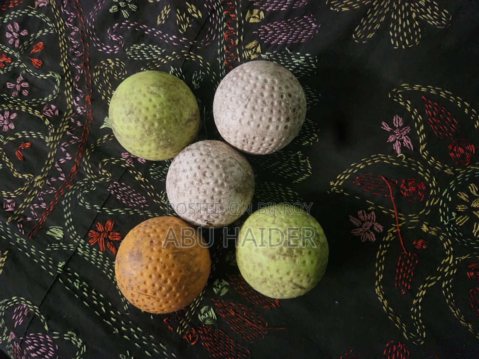 ক্রিকেট হার্ড পলি বল (৫ পিস)
