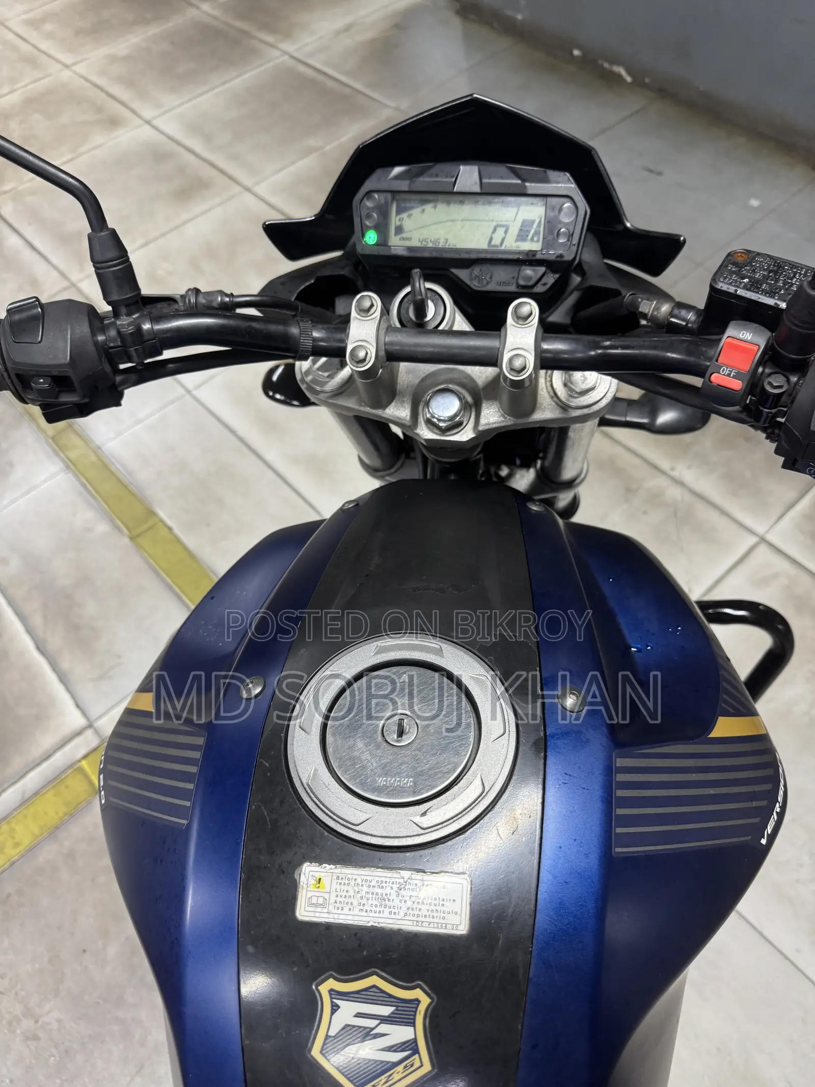 Yamaha FZS V2 2020 Blue
