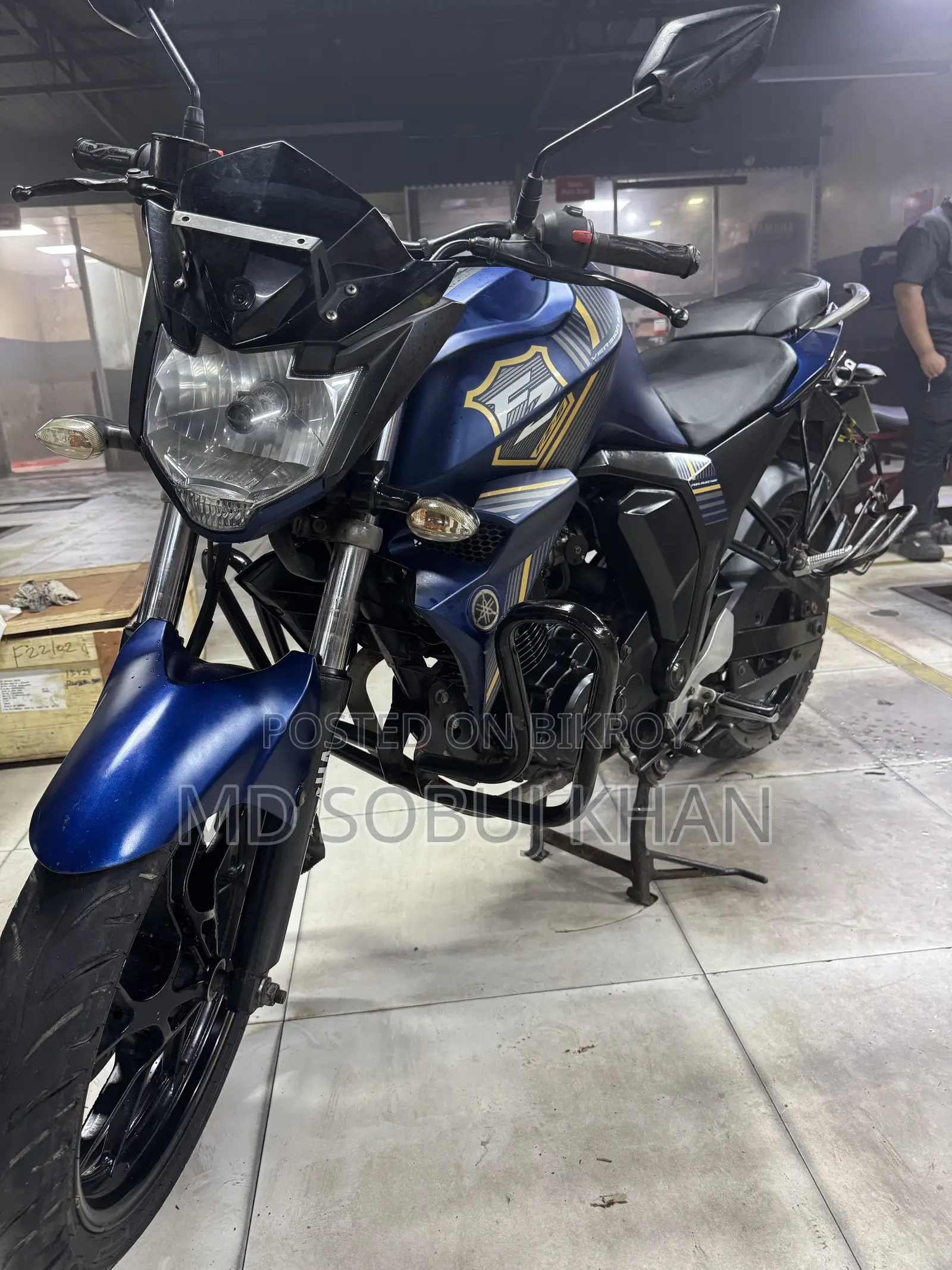 Yamaha FZS V2 2020 Blue