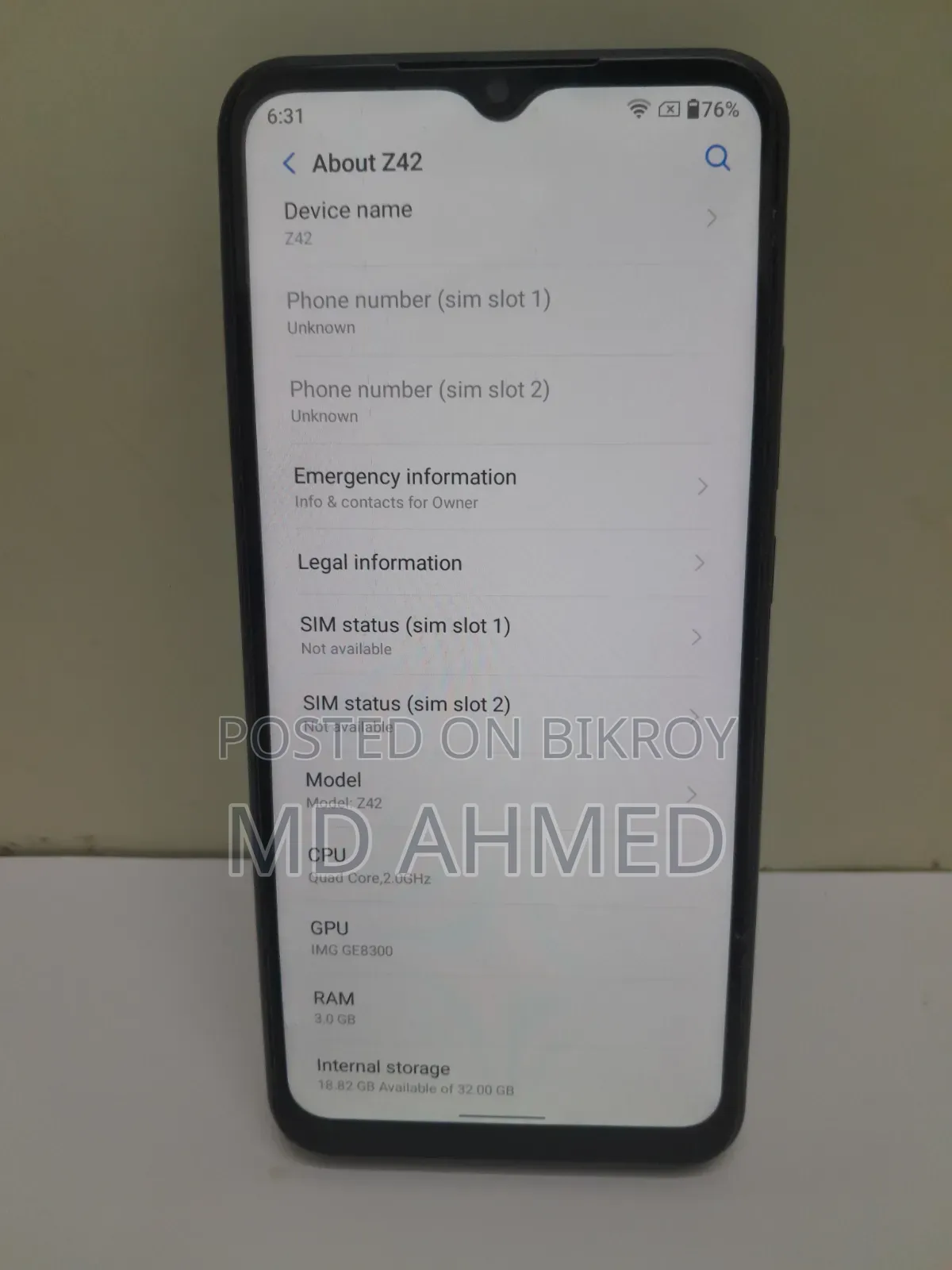 Symphony Z42 32 GB