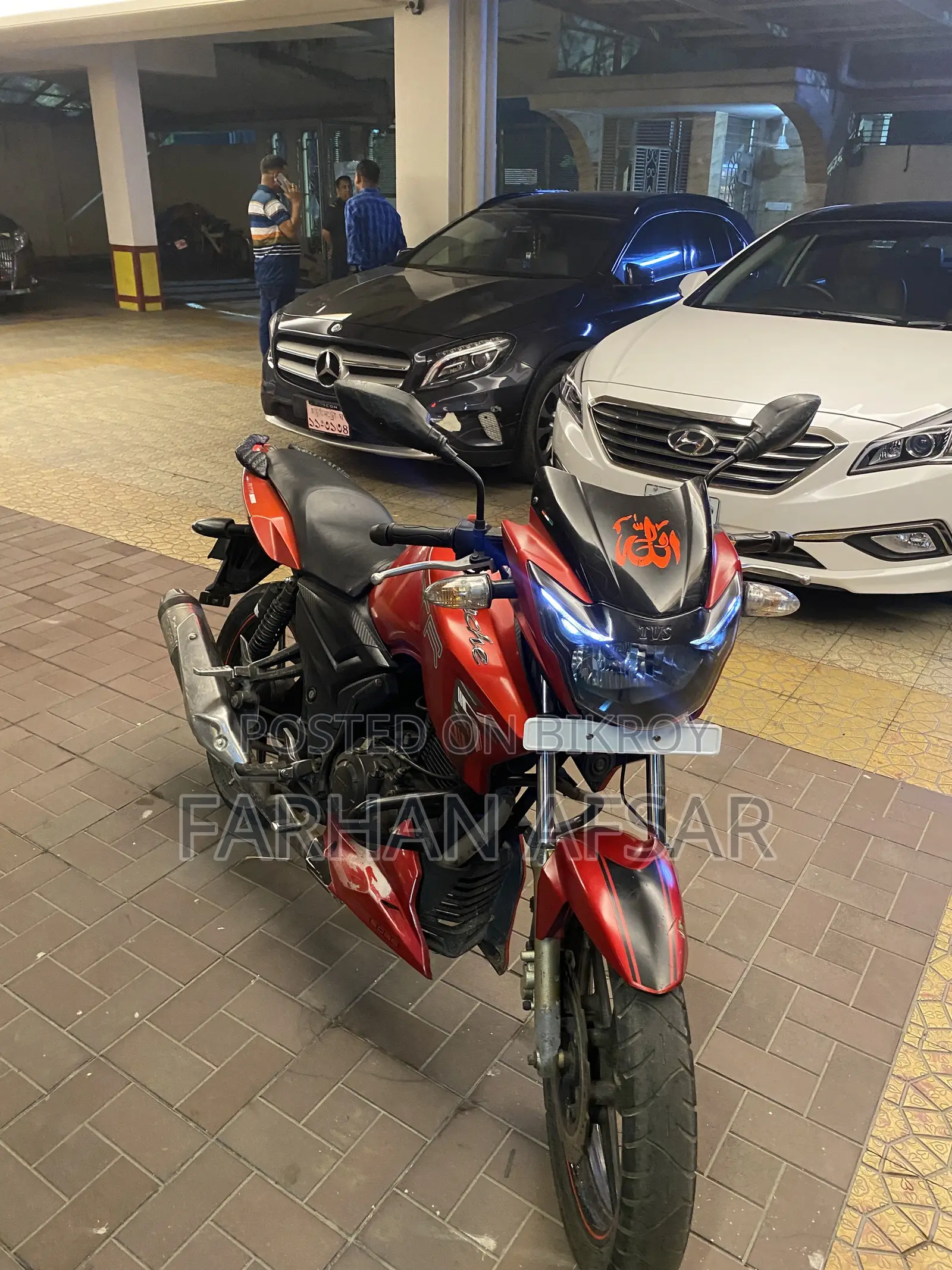 TVS Apache RTR 160 2V 2018 Red