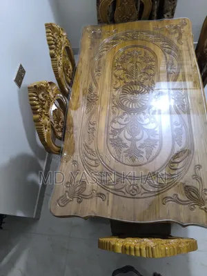 3-Door Almirah, Dressing Table, Dining Table
