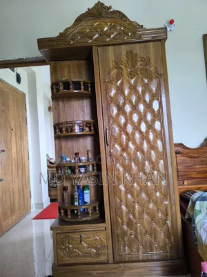 3-Door Almirah, Dressing Table, Dining Table