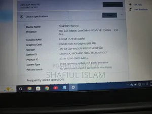 ল্যাপটপ HP EliteBook 840 G6 8GB ইন্টেল কোর i5 SSD 512GB
