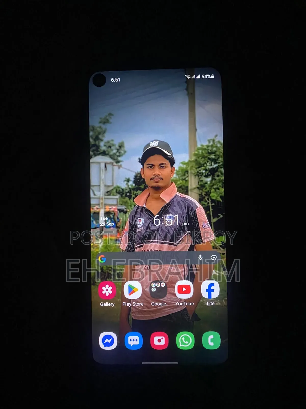 স্যামসাং গ্যালাক্সি এম৪০ ১২৮ জিবি নীল