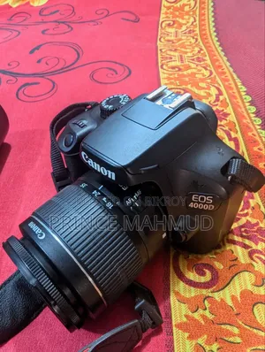 ক্যানন ৪০০০ডি ক্যামেরা ১৮-৫৫ ৭৫-৩০০ লেন্স