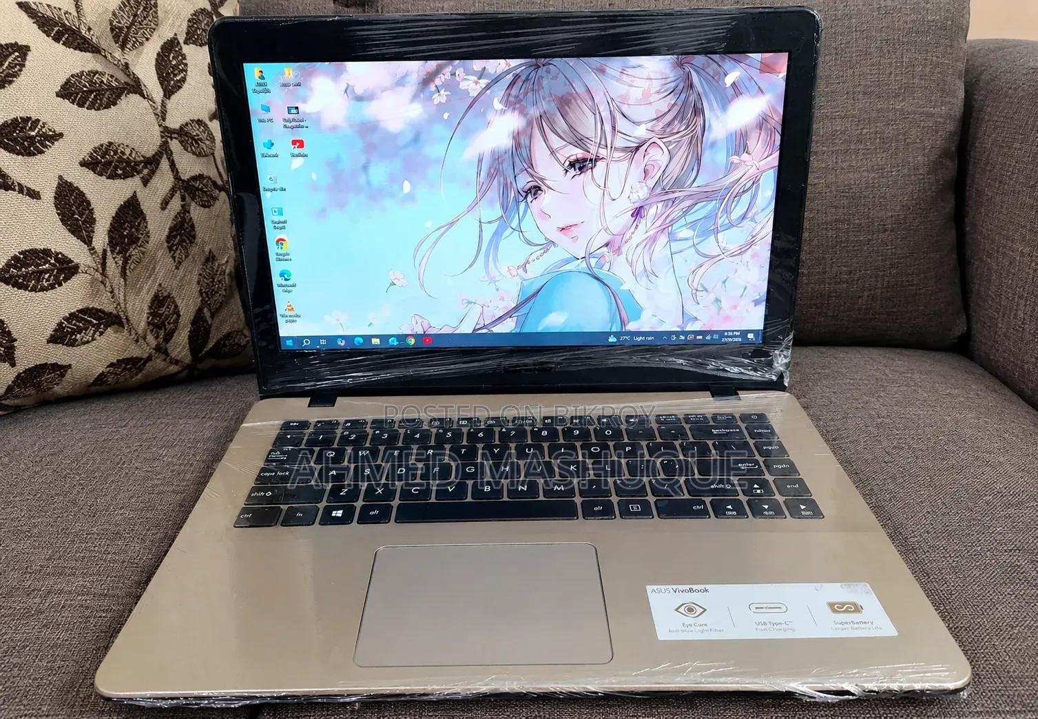 Laptop Asus Vivobook 14 4GB Intel SSD 128GB
