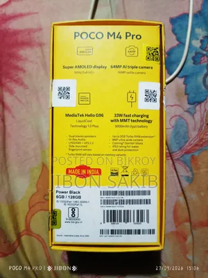 Xiaomi Poco M4 Pro 128 GB Black