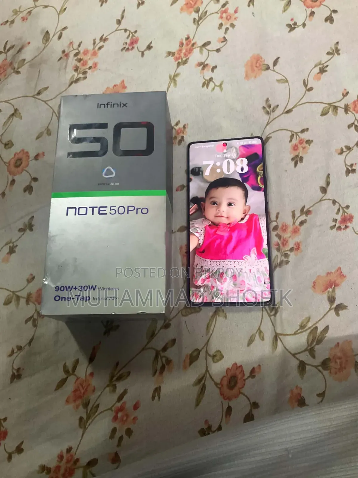 Infinix Note 50 Pro 256 GB Black
