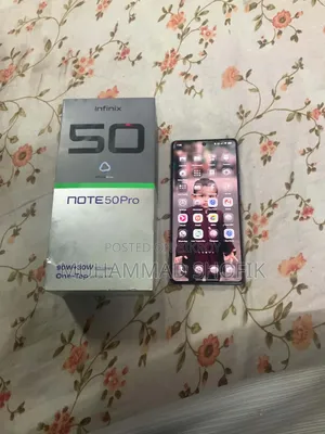 Infinix Note 50 Pro 256 GB Black
