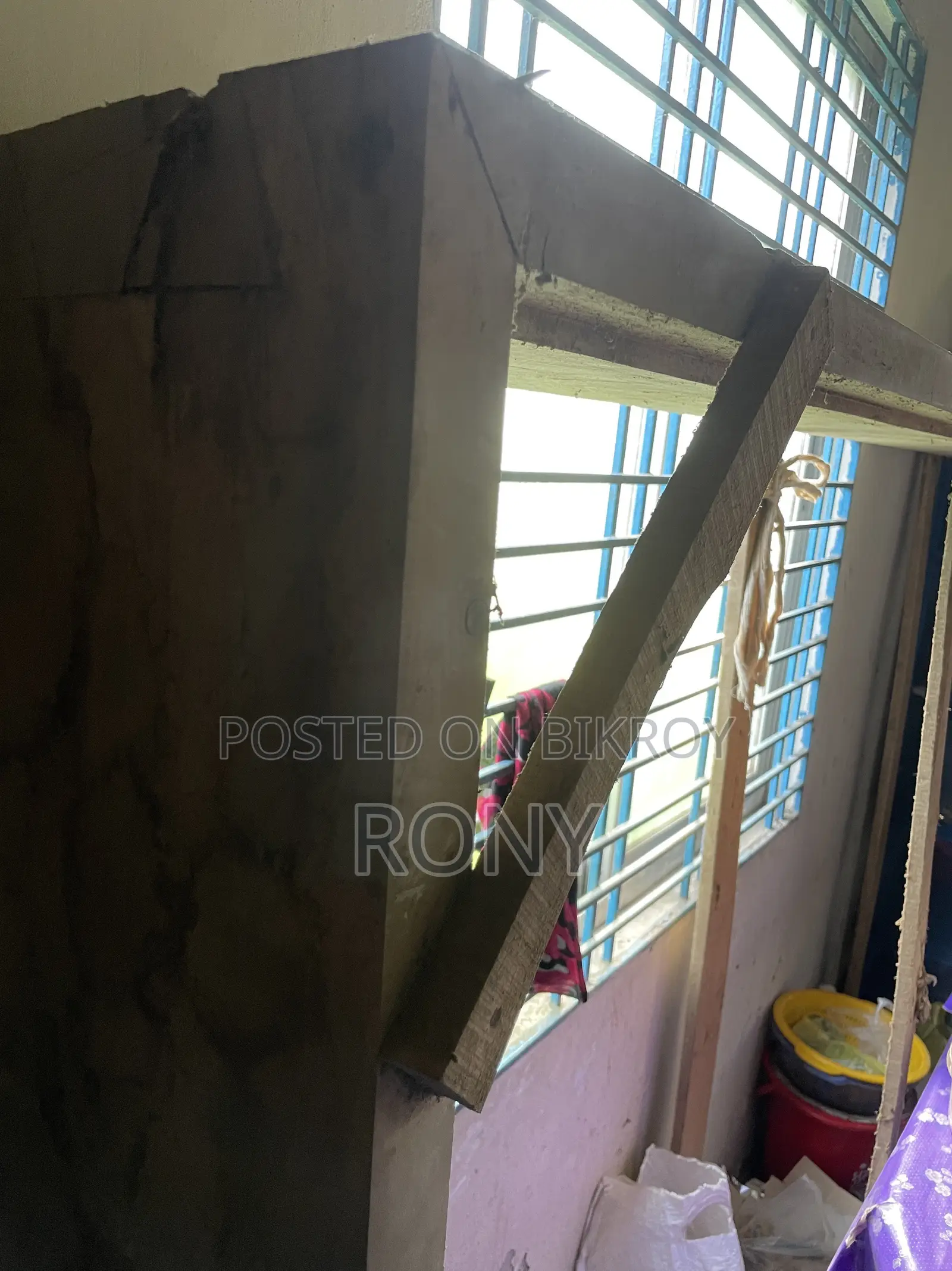 Akashia Wood Main Door Chowkhat – 5×7 Feet | Finishing Pending