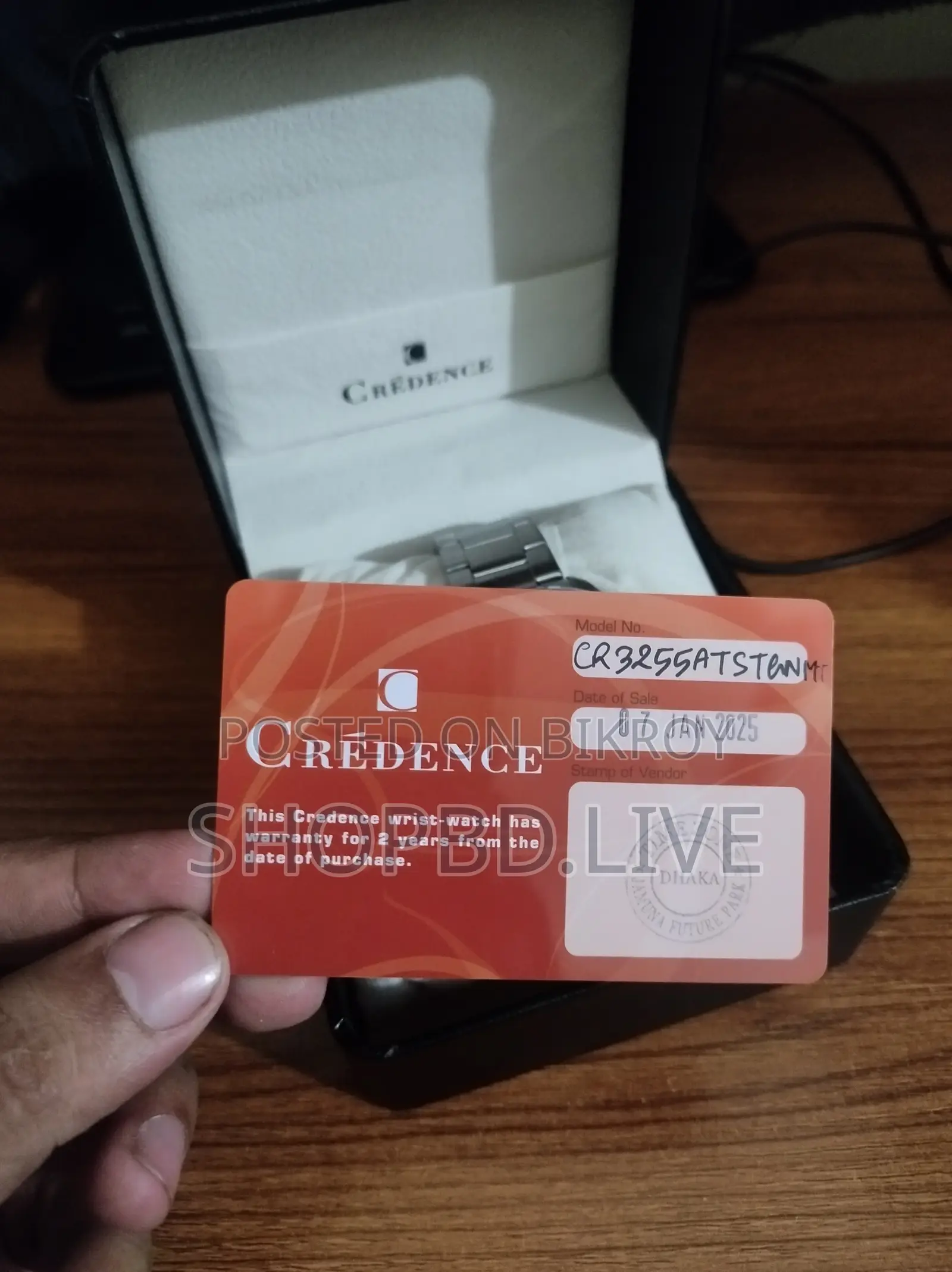 New Credence Watch Cr3255at St Gn Mt