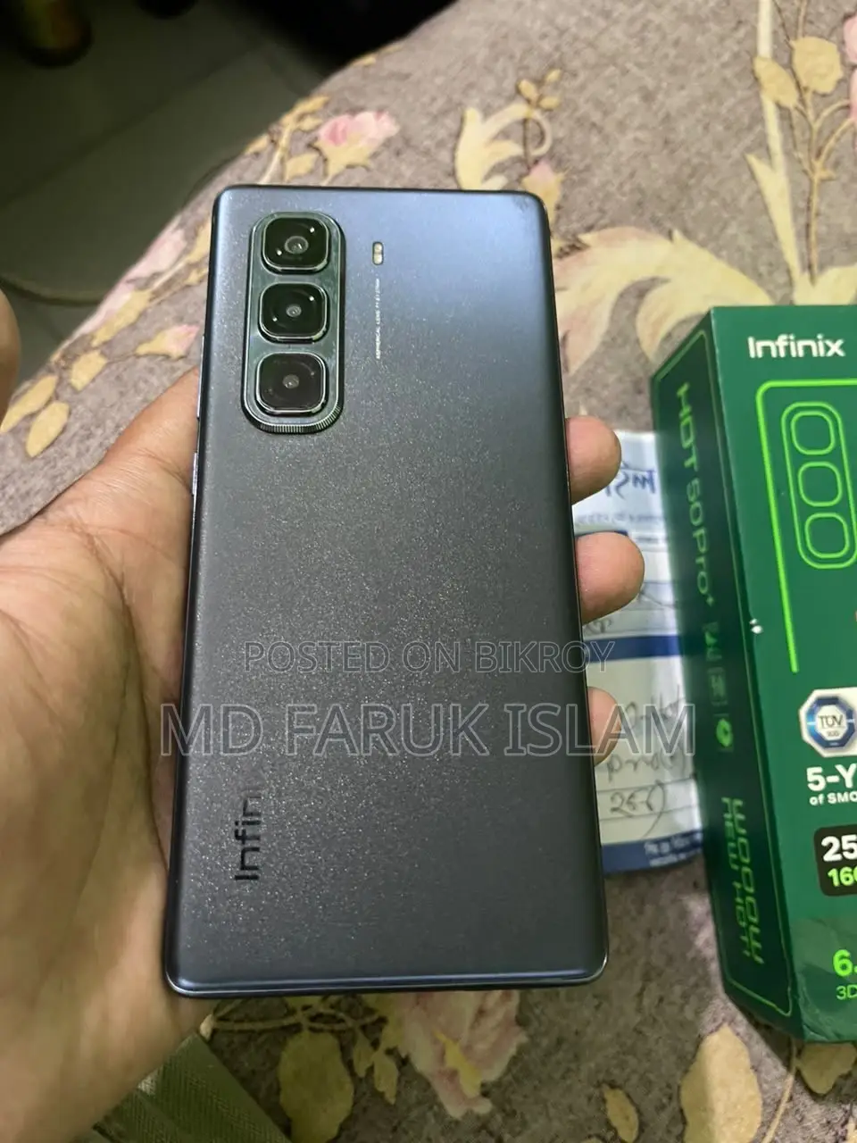 New Infinix Hot 60 Pro+ 256 GB Black