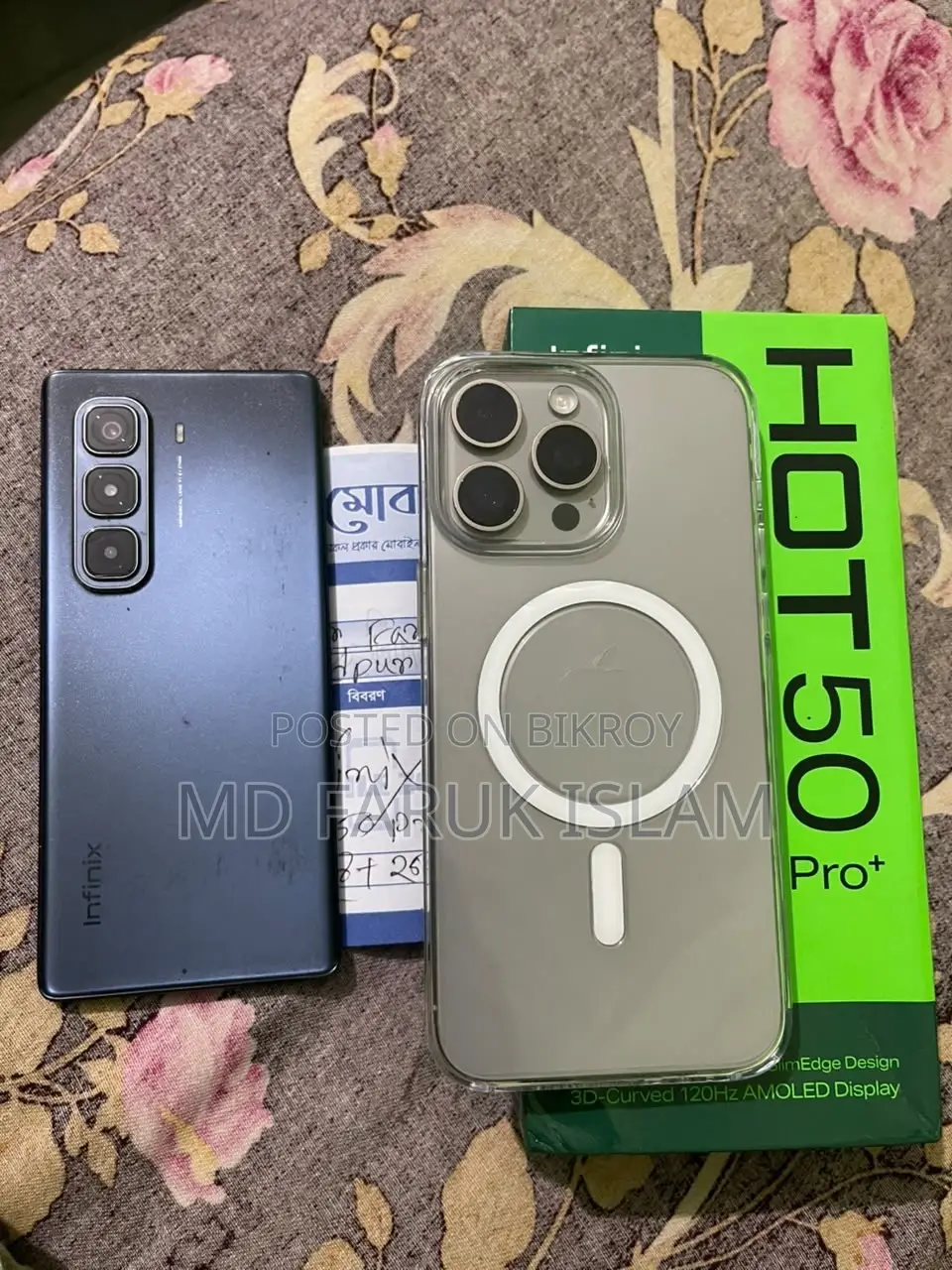 New Infinix Hot 60 Pro+ 256 GB Black
