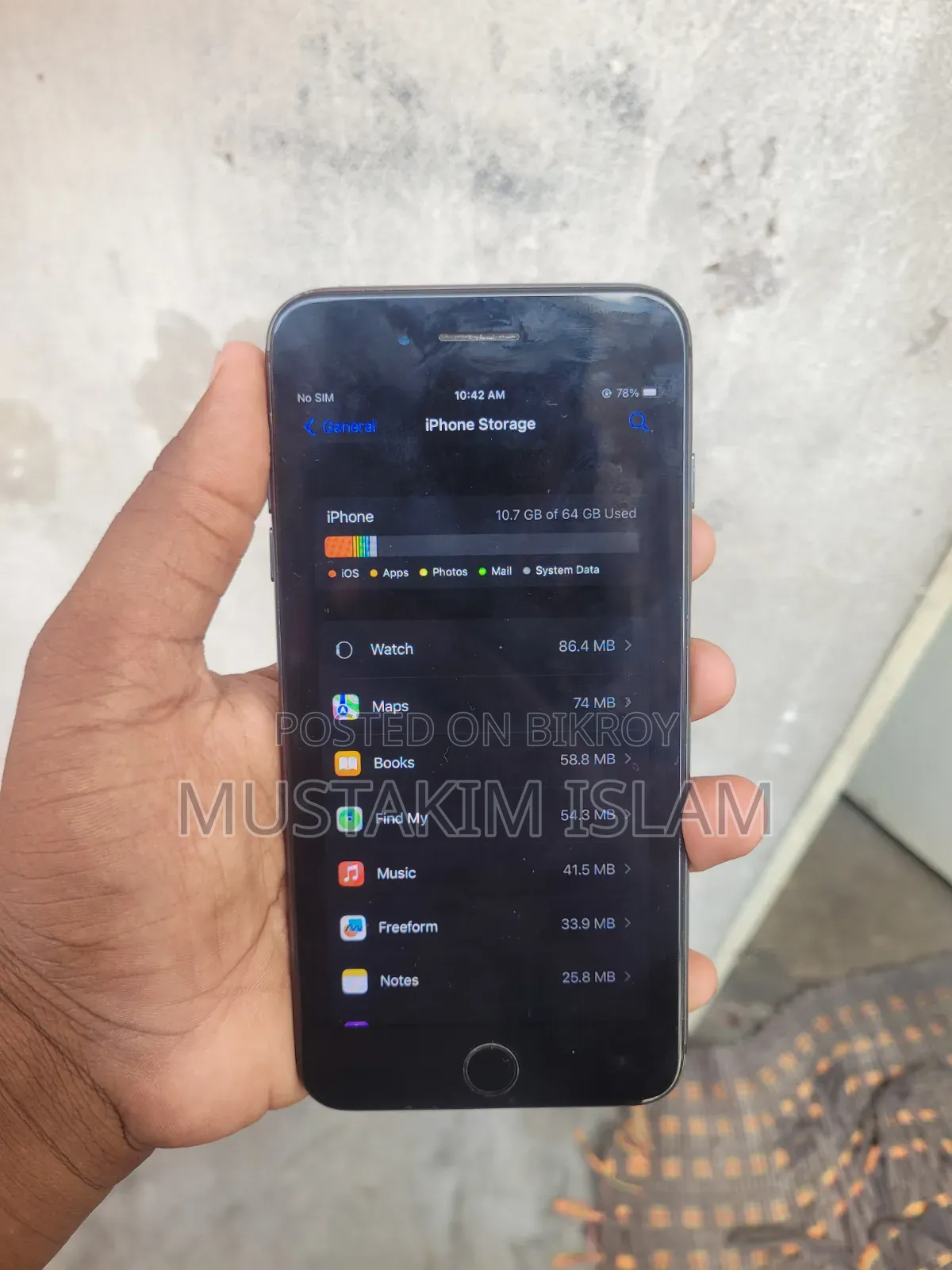 Apple iPhone 8 Plus 64 GB Black