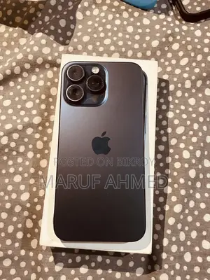 অ্যাপল আইফোন ১৫ প্রো ম্যাক্স ২৫৬ জিবি নীল