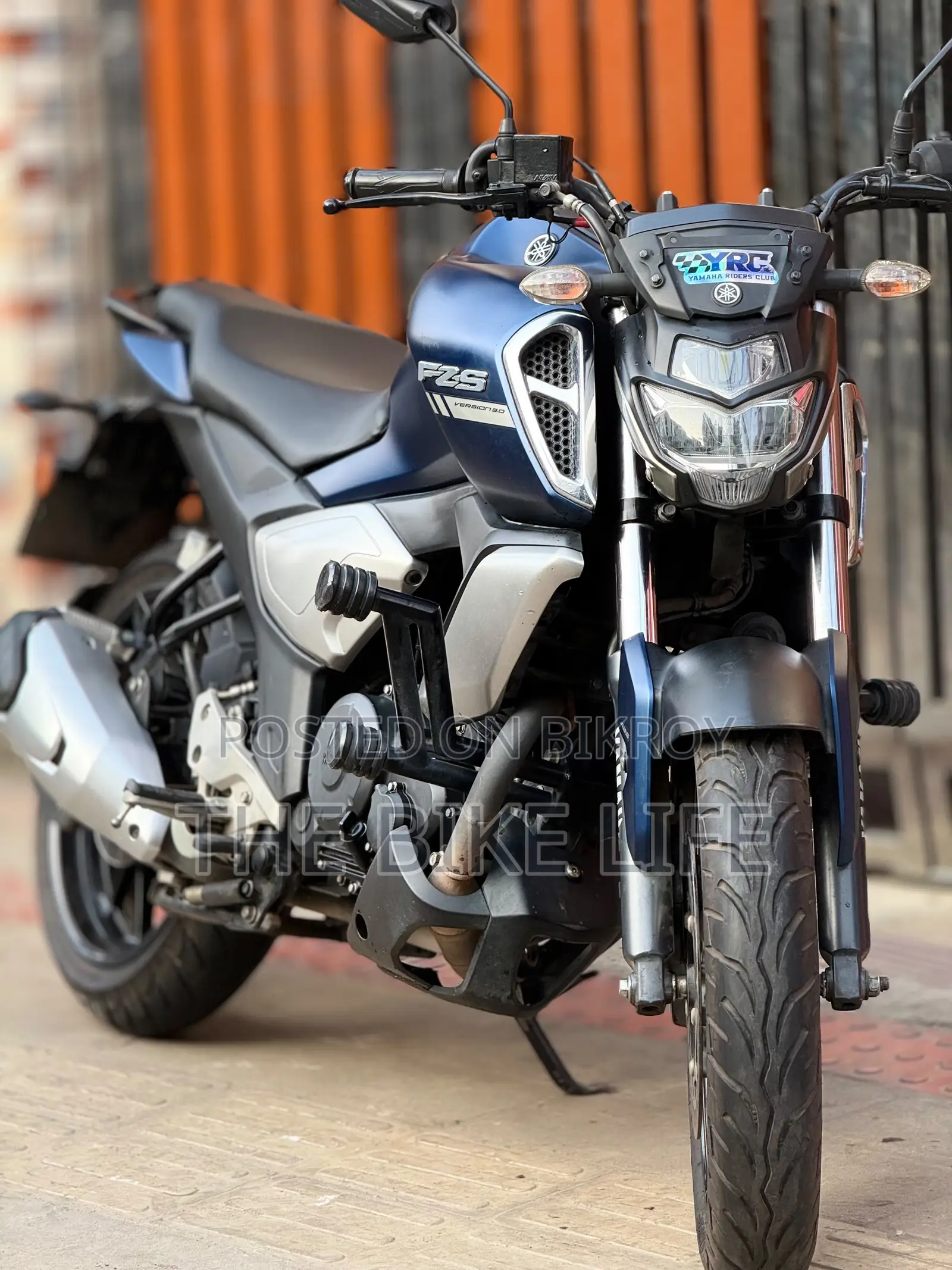 Yamaha FZS V3 2024 Blue